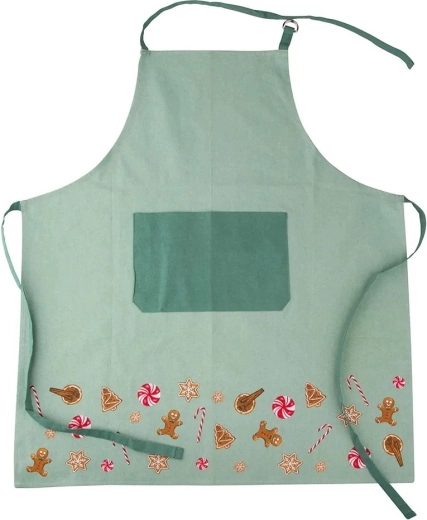 Delantal de cocina Ciastek 70 × 80 cm de algodón