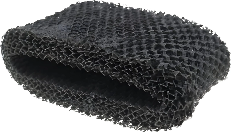 Estructura de panal para una humidificación eficiente
