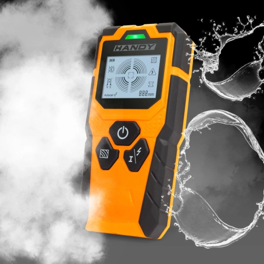 Detector digital multifunción de metales, madera y cableado eléctrico hasta 10 cm