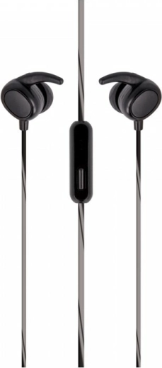 Auriculares deportivos con cable Setty intrauditivos, negros
