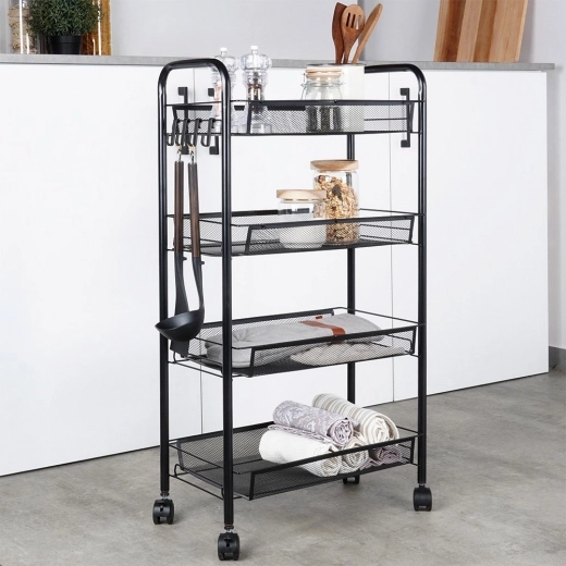 Ganchos laterales para aún más espacio