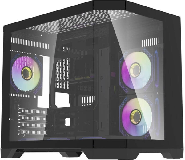 Caja gaming Darkflash con ventiladores aRGB