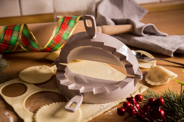 Ideal para pierogi caseros, ravioli y empanadillas