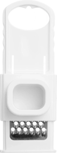 Mini rallador plano de acero inoxidable y plástico