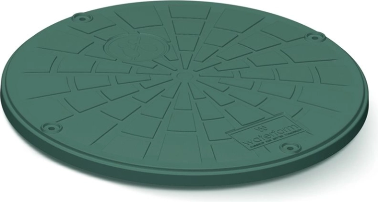 Tapa RUC400 UNGROUND COVER para depósito subterráneo, verde bosque