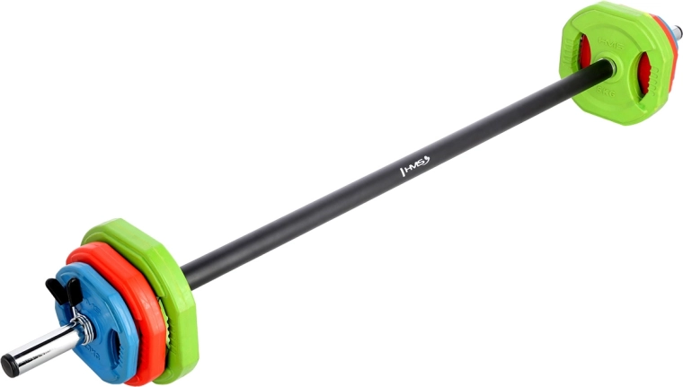 Ideal para body pump y entrenamiento en casa
