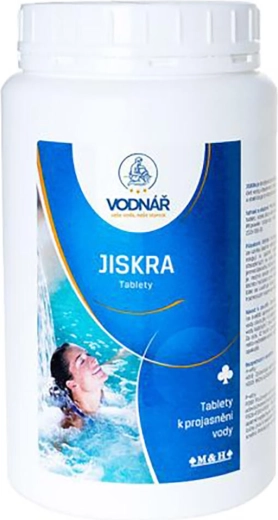 Tabletas para piscina Jiskra 1 kg VODNÁŘ