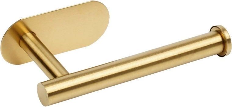 Soporte dorado de acero inoxidable para papel higiénico Vilde