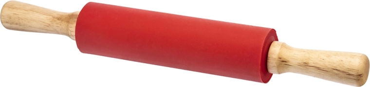 Rodillo de silicona para masa 37 cm rojo