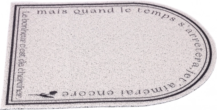 Felpudo de entrada antideslizante 60 × 90 cm