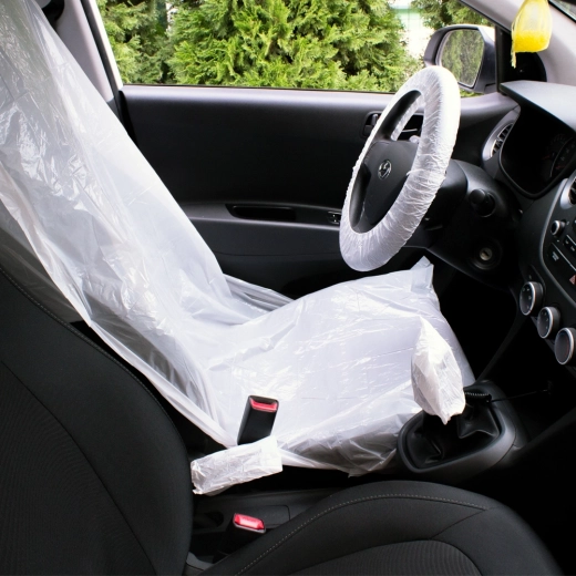 Kit de cubiertas protectoras desechables para el interior del coche 5 en 1
