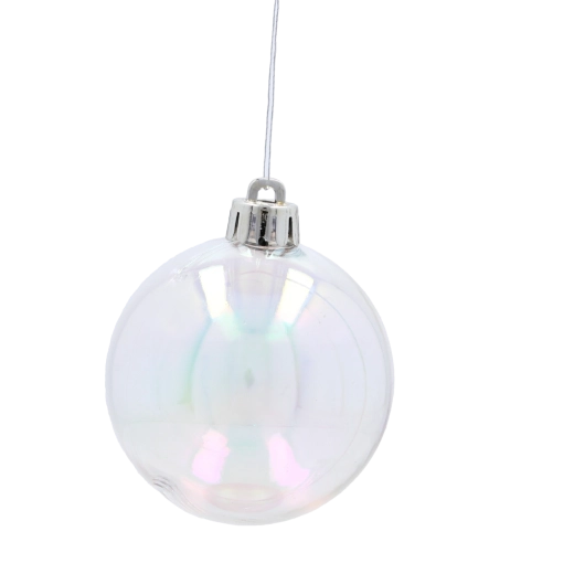 Efecto brillante en blanco y plateado
