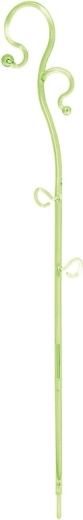 Soporte para orquídeas Decor III, verde transparente, 39 cm