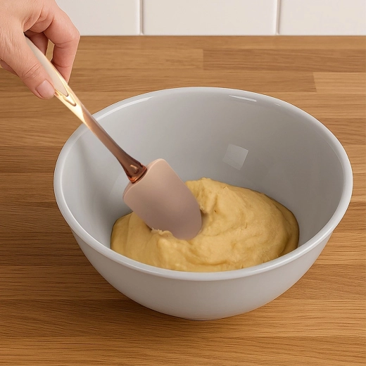 Mezclado cómodo y plegado de la masa