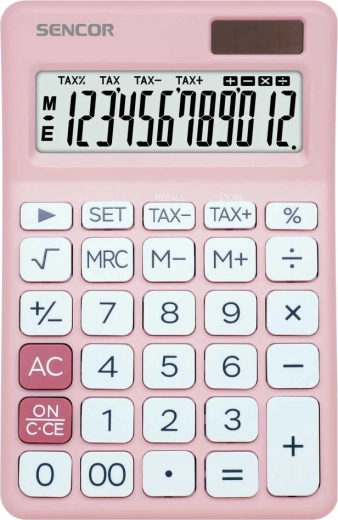 Calculadora de sobremesa Sencor SEC 381 rosa