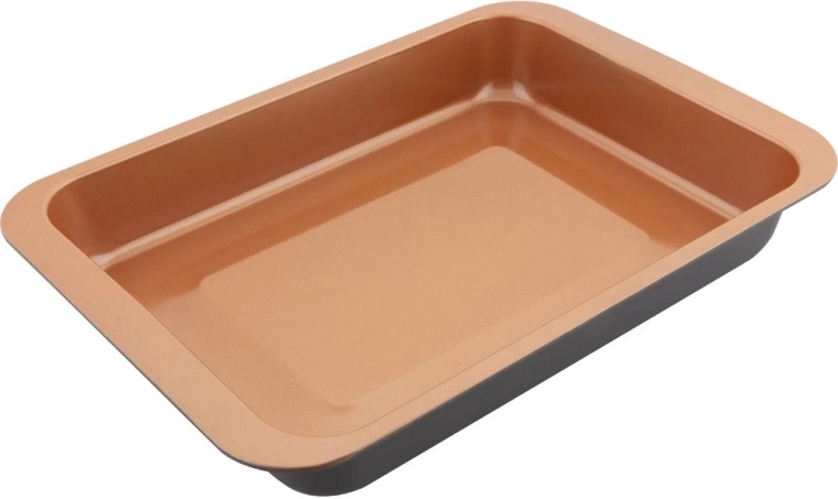 Fuente de horno de cobre Lamart 42 × 29 × 5 cm