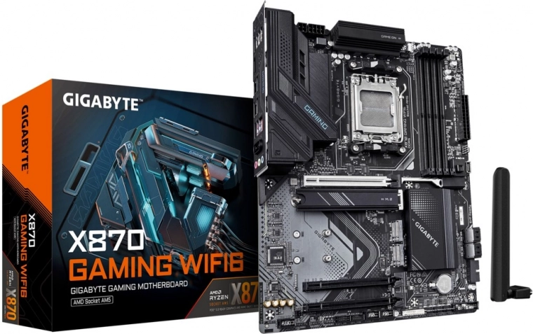 Placa base GIGABYTE X870 Gaming WiFi6 para AMD AM5