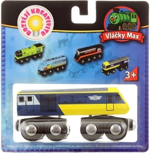 Locomotora de madera de alta velocidad Maxim