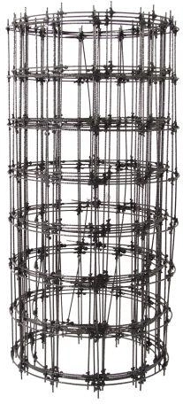 Malla electrosoldada de refuerzo compuesta de fibra de basalto 50×50 mm, diámetro 2,2 mm, rollo 0,8 × 5 m (4 m²)