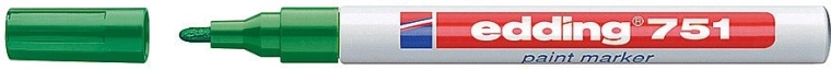 Rotulador de pintura Edding 751 verde