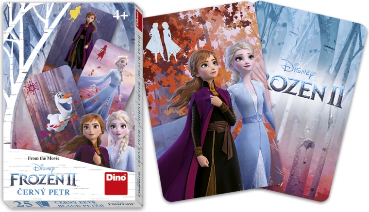 Dino Cartas Frozen II Černý Petr