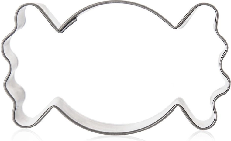 Cortador de acero inoxidable caramelo 5,5 cm