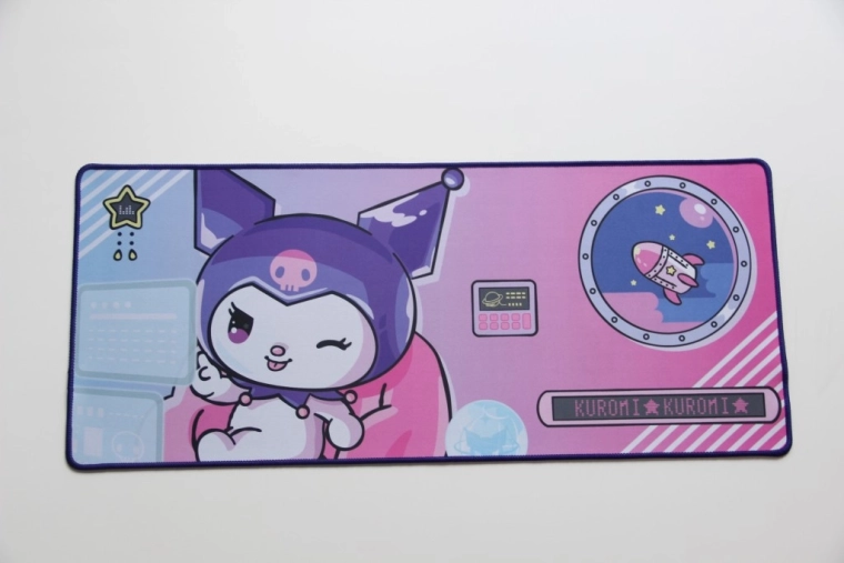 Hello Kitty alfombrilla de juego para escritorio jumbo Kuromi
