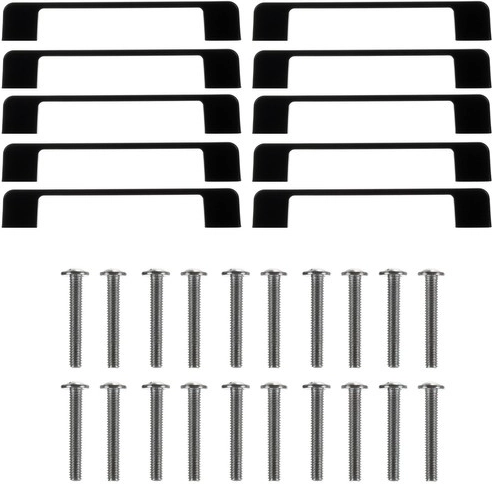 Set de 10 tiradores para un aspecto uniforme del mueble