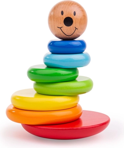 Tidlo torre apilable magnética para niños