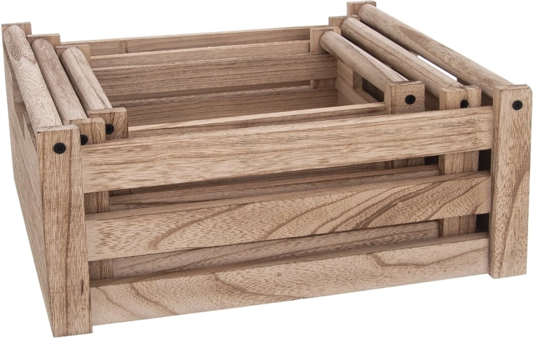 Madera natural y diseño de listones aireado