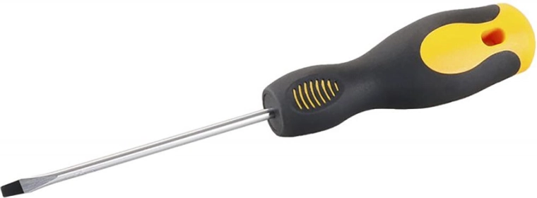 Destornillador plano 4,0 × 75 mm CrV