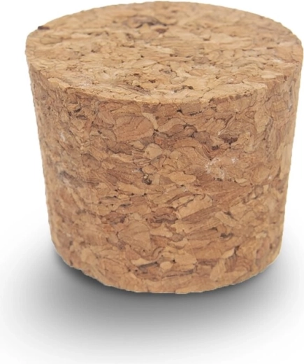 Tapón cónico de corcho 3,7/3,3 × 3 cm, 5 uds.