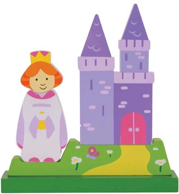 Puzle magnético vertical Castillo Bigjigs Toys