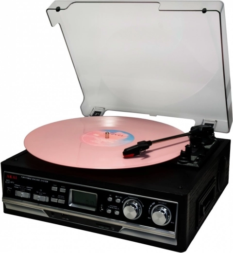 Tocadiscos multifunción con casete, radio y Bluetooth ATT-15SE