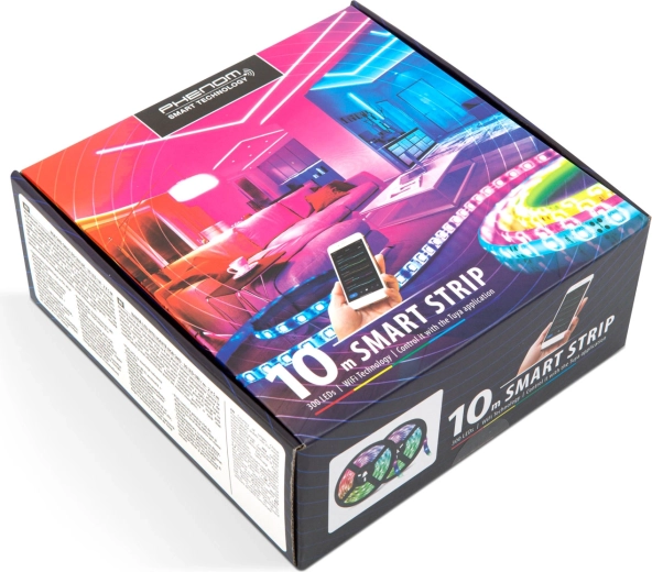 Escenas de colores y hogar inteligente