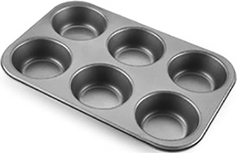 Molde para muffins CULINARIA con superficie antiadherente, 6 uds.