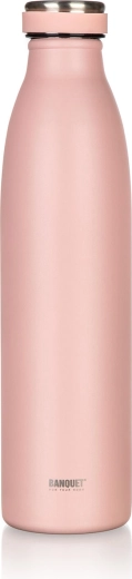 Termo de acero inoxidable 0,75 l rosa SANS