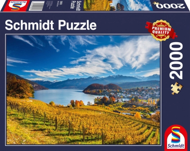 Puzzle Viñedos de 2000 piezas