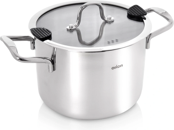 Olla de acero inoxidable con tapa VENICE 20 cm, 4,6 l