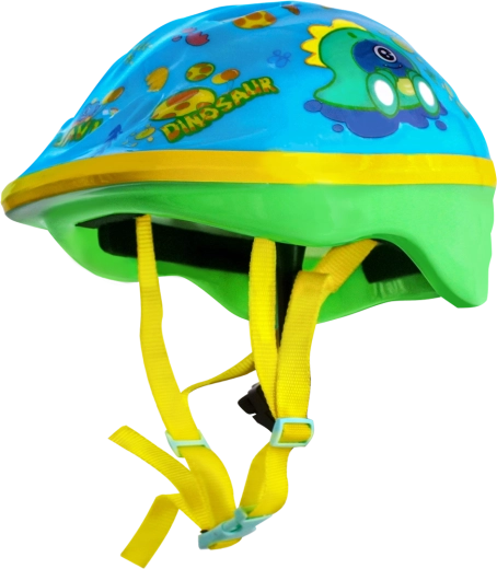 Casco de seguridad infantil azul claro (talla M) Sparkys
