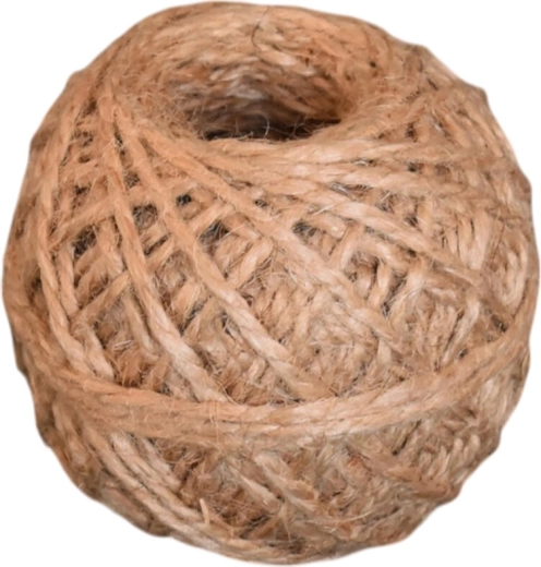 Cordel de yute natural 3,5 mm, 200 g