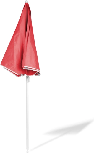 Sombrilla de jardín grande roja 155 × ×135 cm