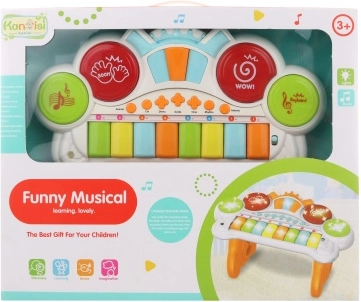 Pianito infantil a pilas