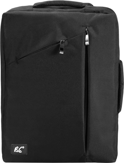 Mochila y bolso para portátil NanoRS de 15,6 pulgadas, negro