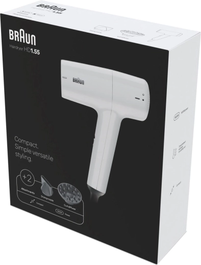 Secador de pelo con difusor 1800 W