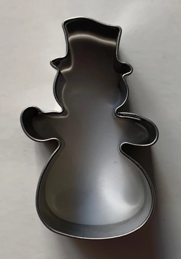 Cortador de galletas Muñeco de nieve – acero inoxidable
