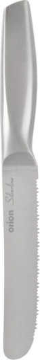 Cuchillo para bocadillos de acero inoxidable Orion Silverline con hoja dentada 10 cm