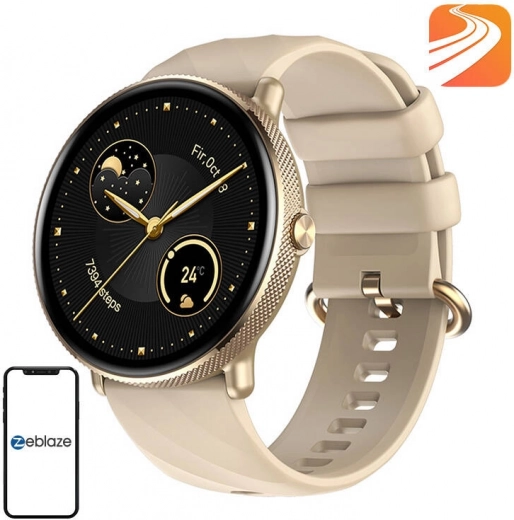 Zeblaze GTR 3 Pro reloj inteligente dorado