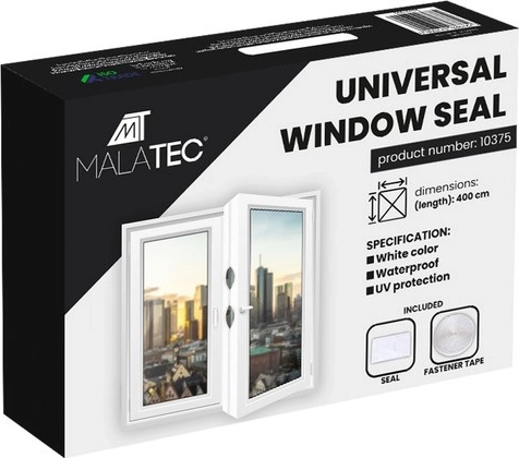 Longitud de hasta 400 cm para ventanas grandes