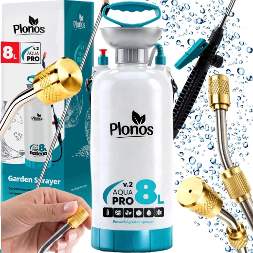 Pulverizador manual a presión 8 l Plonos